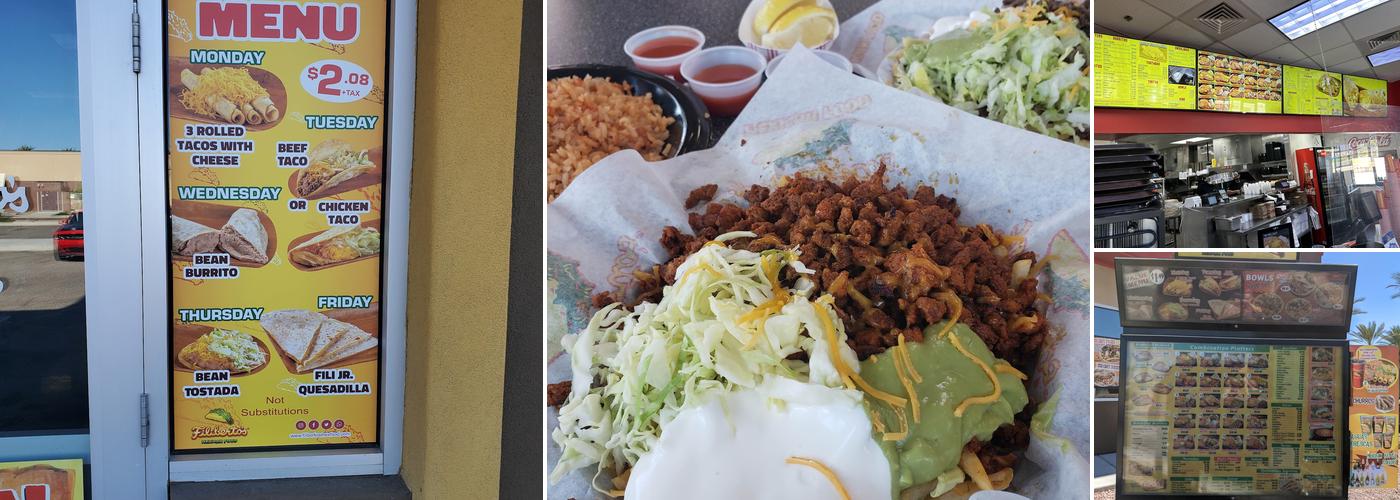 Filiberto's Mexican Food Menu