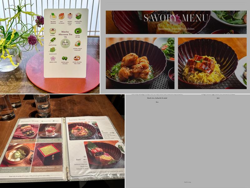 Cha-An Menu
