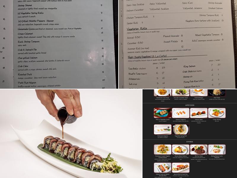 Fushimi Bay Ridge Menu