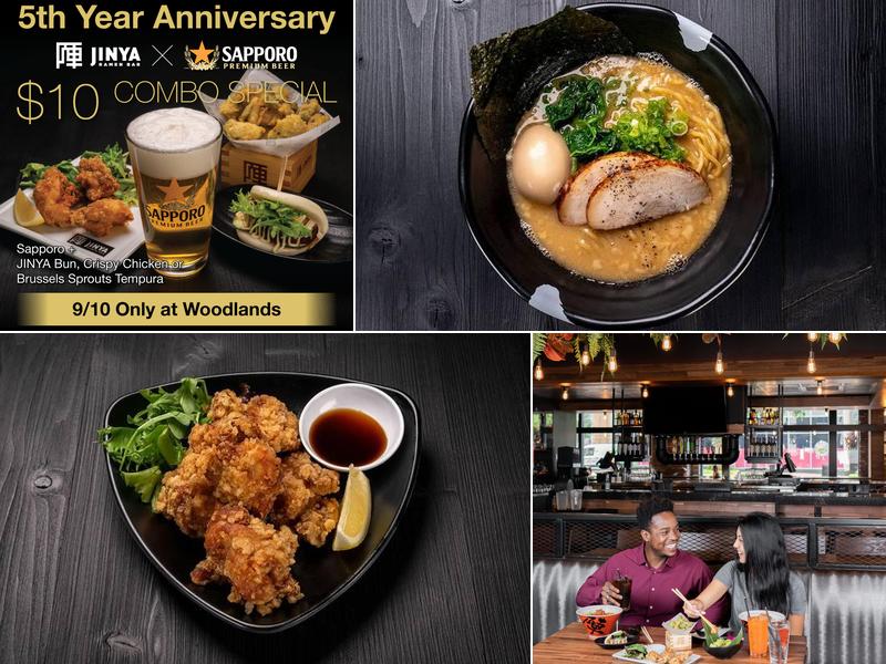 JINYA Ramen Bar - Woodlands 2174 Spring Stuebner Rd Suite 390, Spring