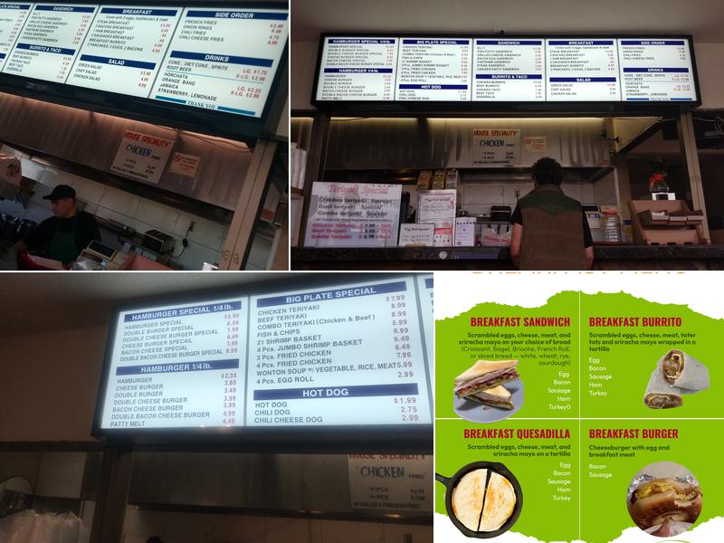 Tom's Menu