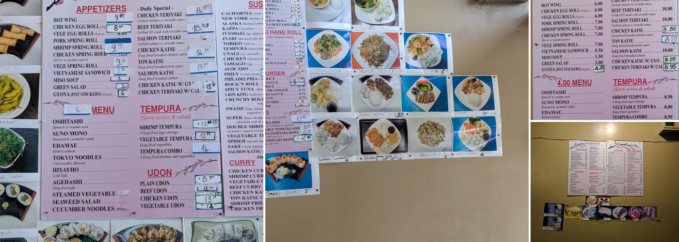 Kobe-Ya Menu