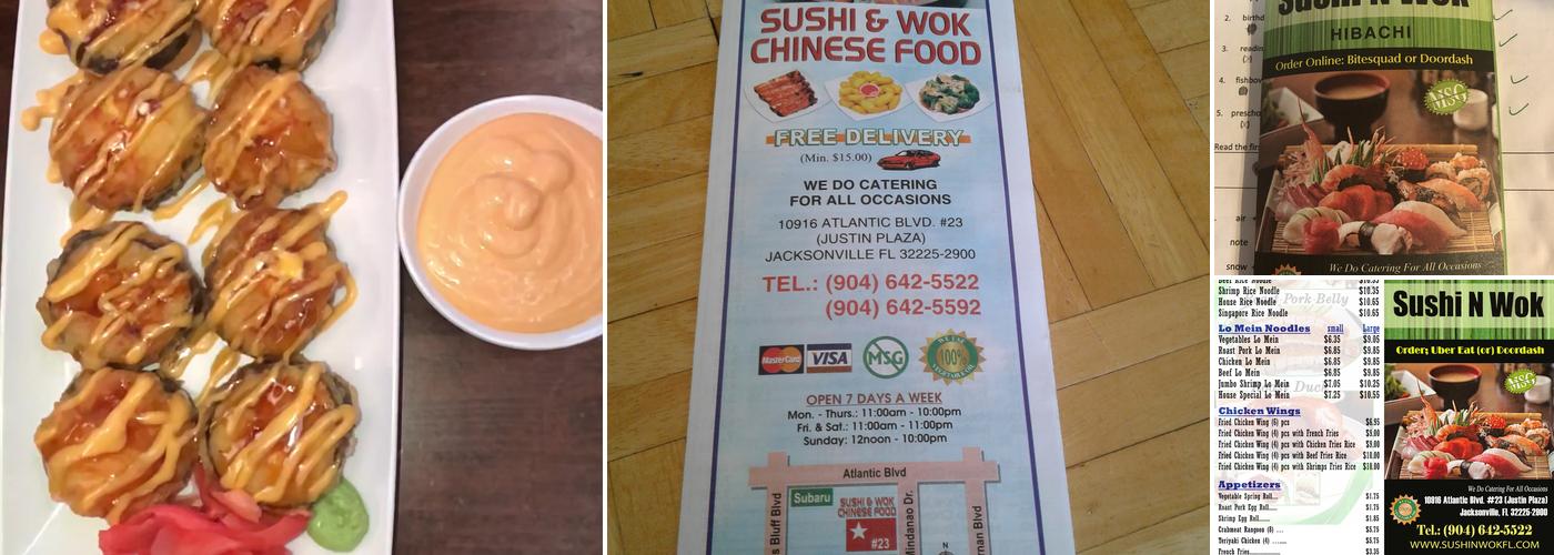 Sushi N Wok Menu
