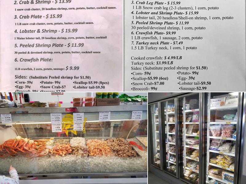 Andy's Seafood Market Menu