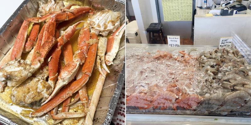 A&V Seafood Market Menu