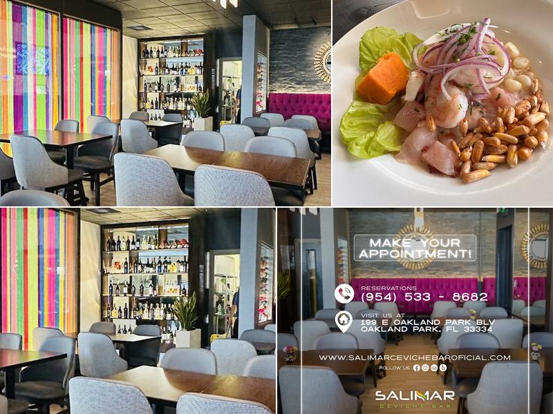 Salimar Ceviche Bar 199 E Oakland Park Blvd, Oakland Park