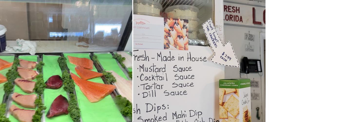 Capt Frank's Seafood Market Menu