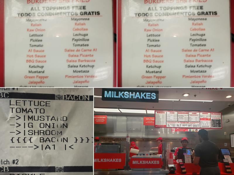 Five Guys Menu
