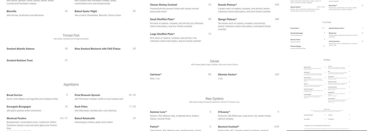Django Menu