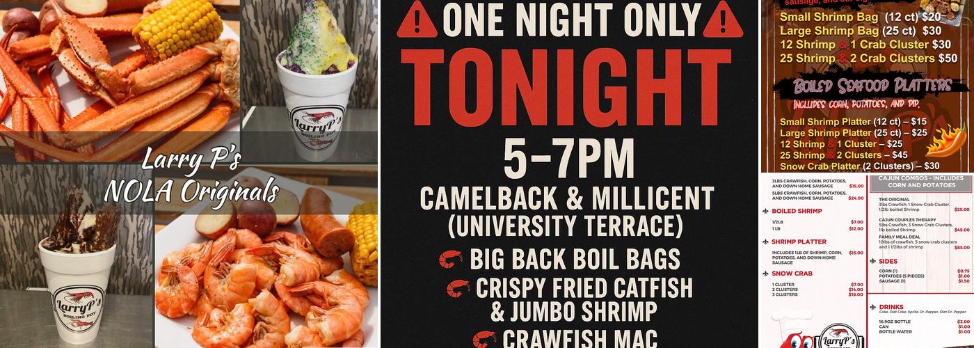 LarryP's Boiling Pot Menu