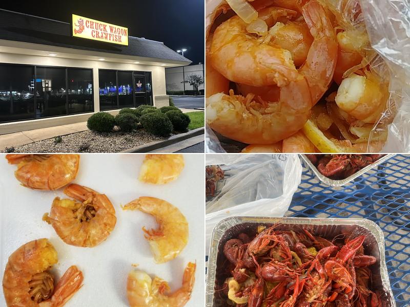 Chuck Wagon Crawfish 1209 E Bert Kouns Industrial Loop, Shreveport