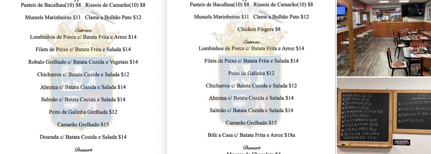 Faialense Sport Club Menu