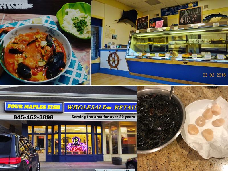 Four Maples Fish Market 1820 NY-376, Poughkeepsie