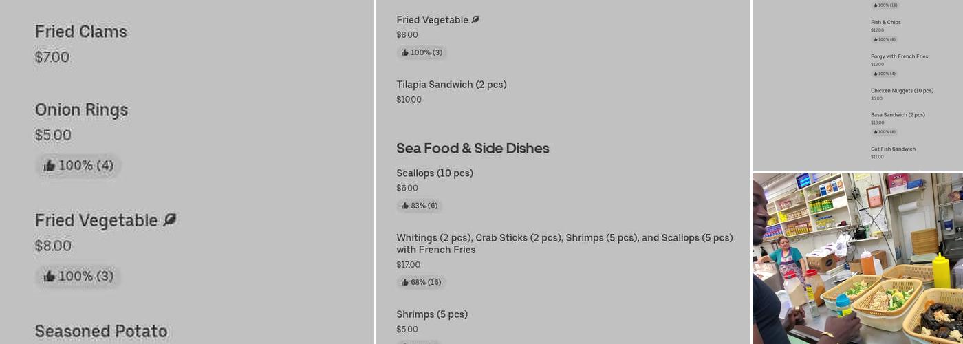 Andrew Lee's Fish Market Menu