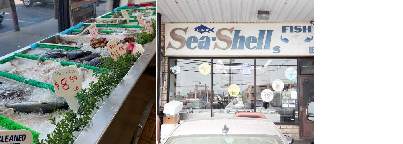 Cross Bay Sea Shell Fish Market Menu