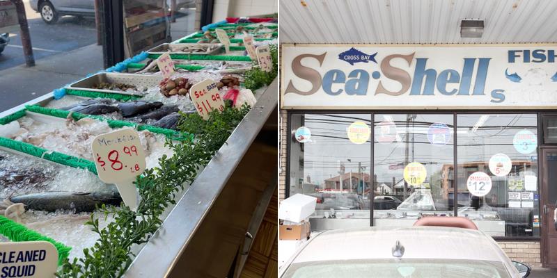 Cross Bay Sea Shell Fish Market Menu