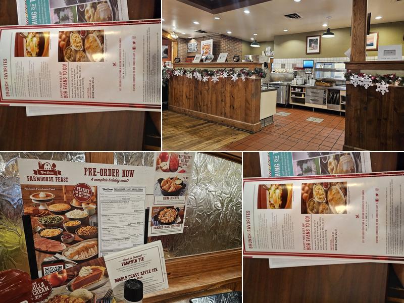 Bob Evans Menu