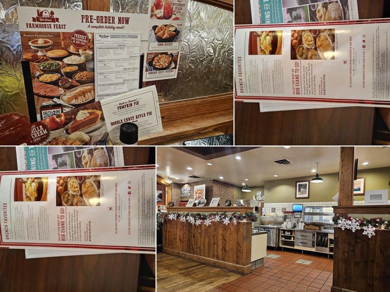 Bob Evans Menu