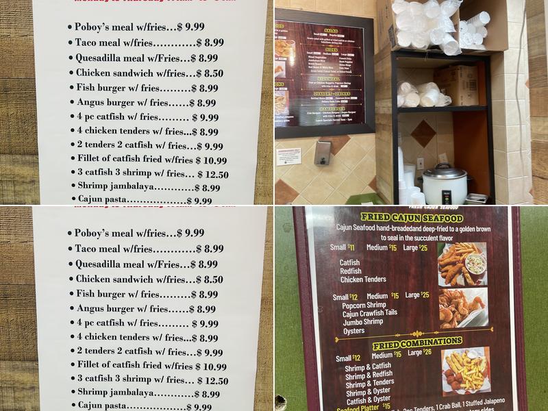 Fish Place Menu