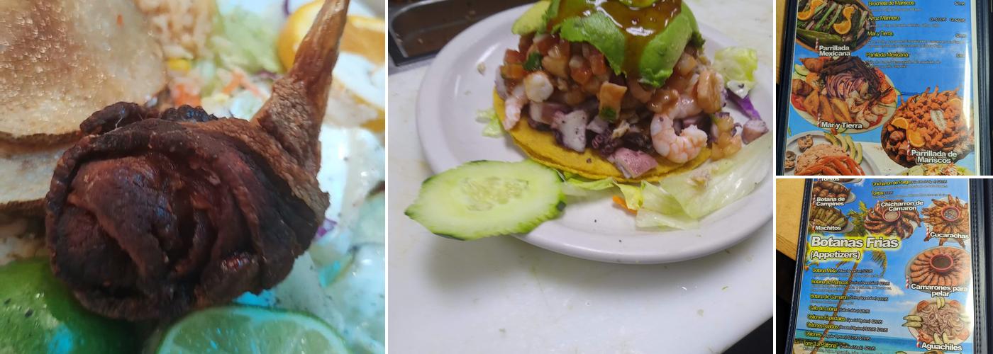 Mi Lindo Mazatlan Restaurant Menu