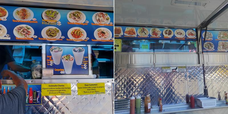 Mariscos El Hermano Menu