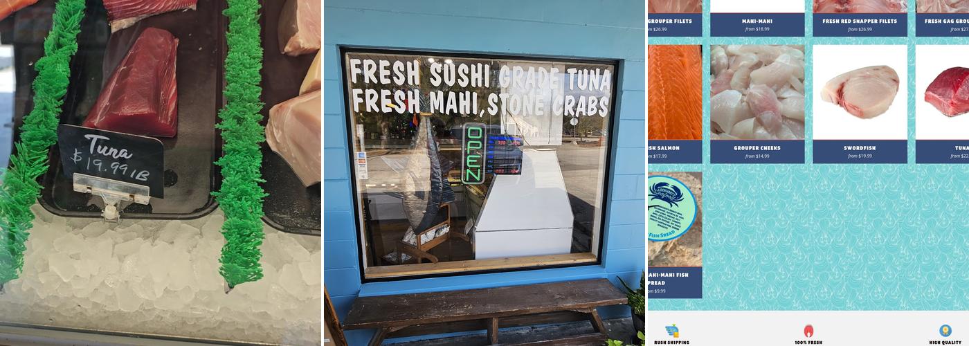 Lockhart's Seafood Fish & Stone Crab Market Menu