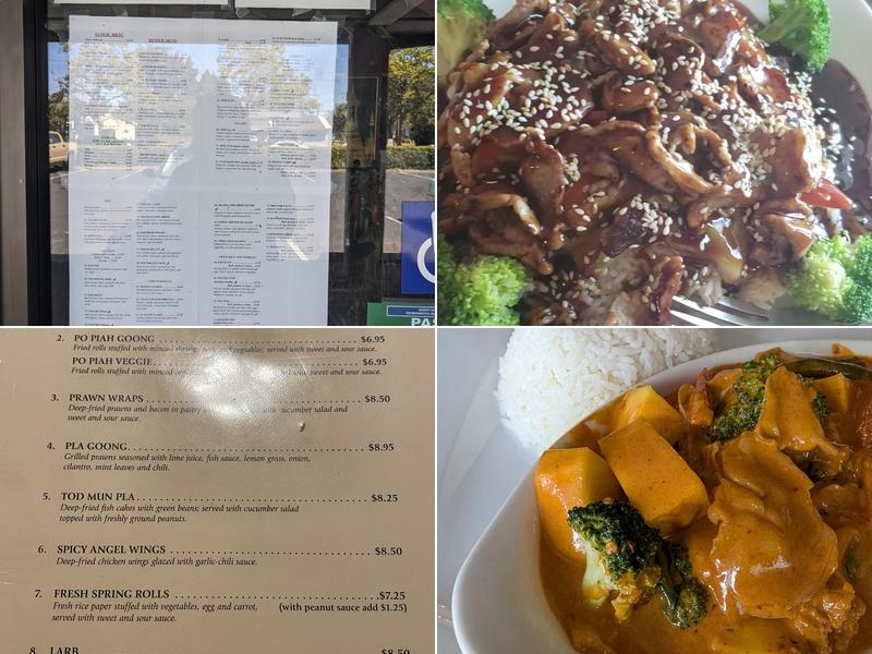 Tipp Thai Cuisine Menu