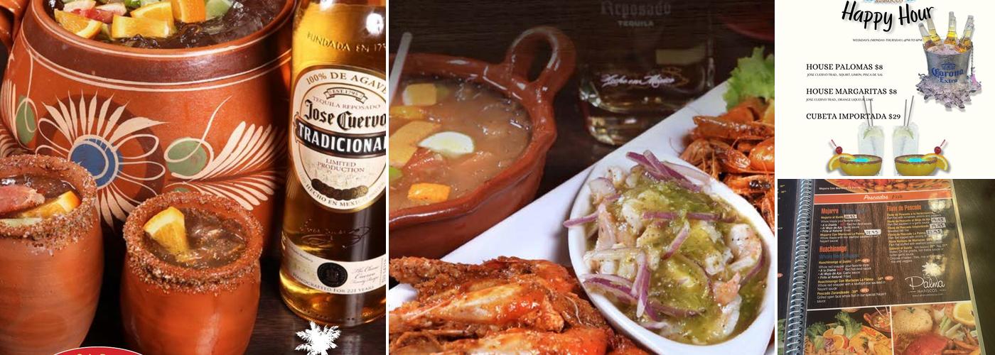 Mariscos La Palma Menu