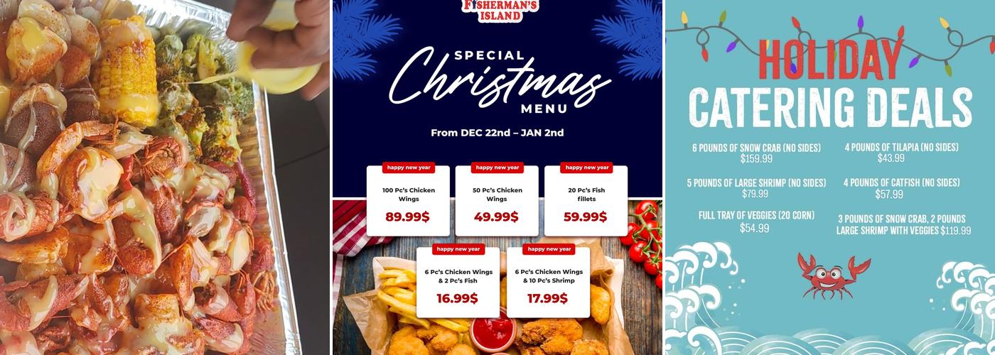 Fisherman's Island Menu