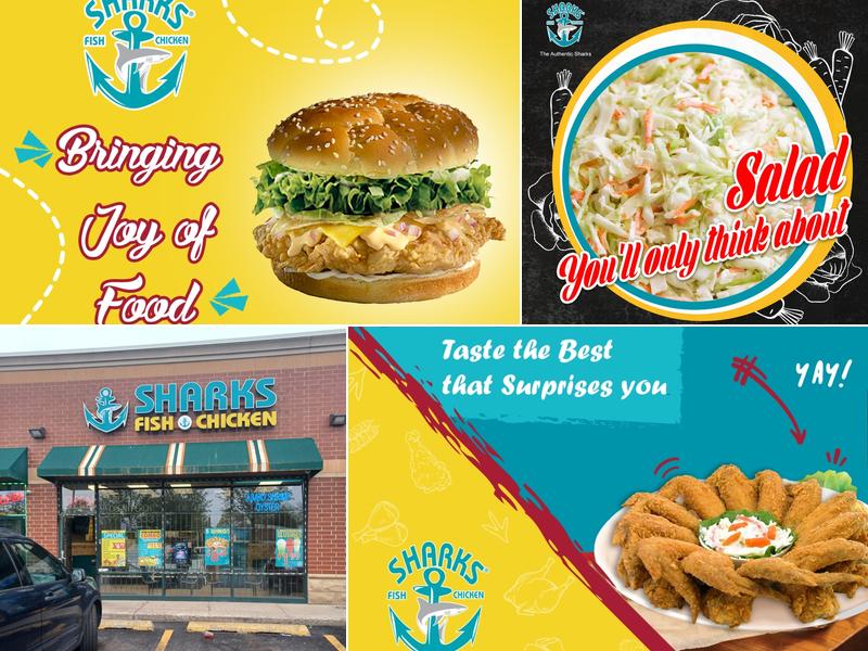 Sharks Fish and Chicken