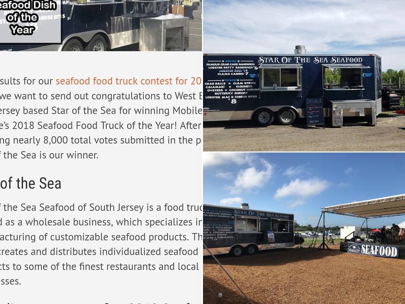 Star of the Sea Seafood Inc Menu