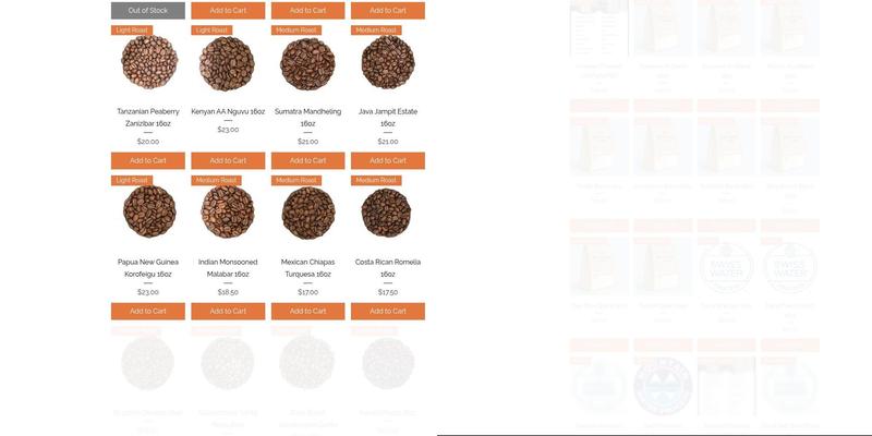 Redding Roasters Menu