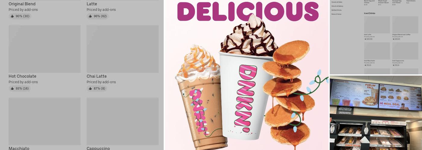 Dunkin' Menu