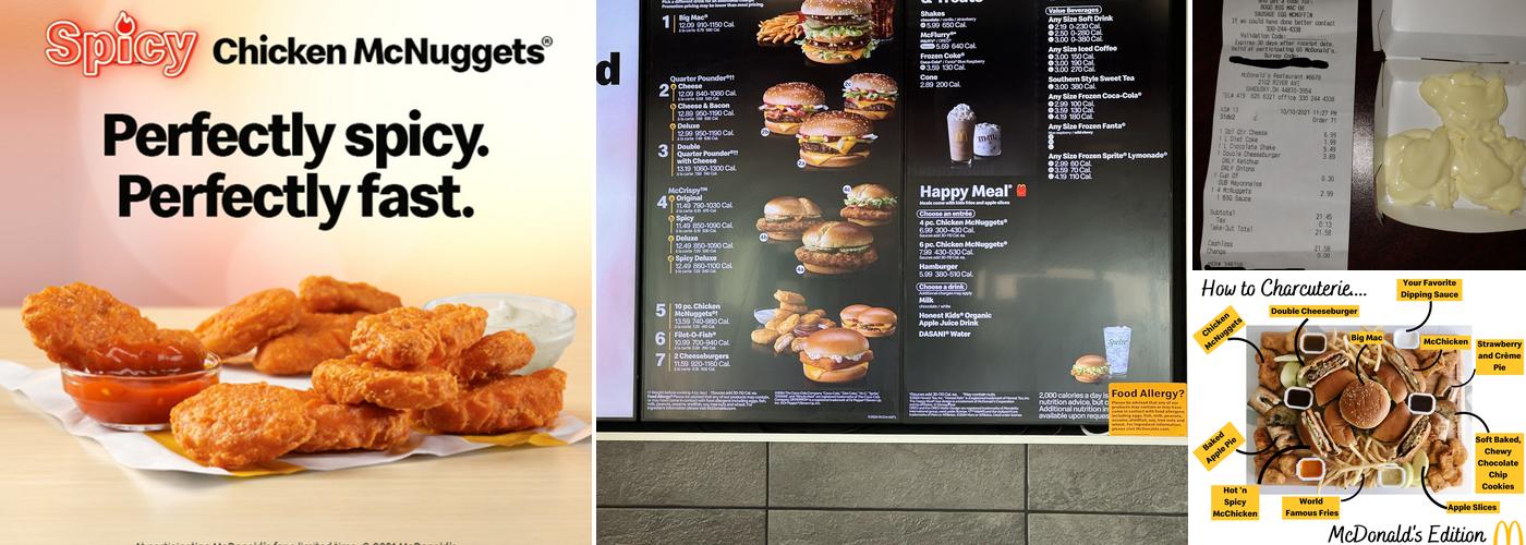 McDonald's Menu