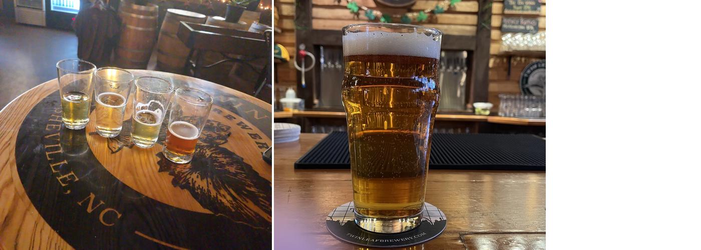 Twin Leaf Brewery Menu