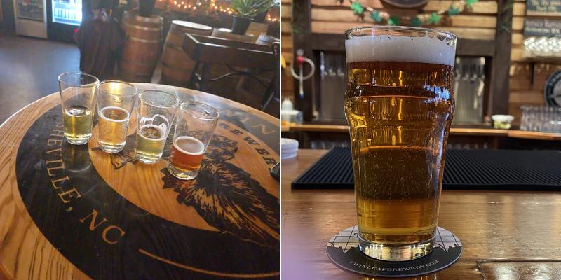 Twin Leaf Brewery Menu