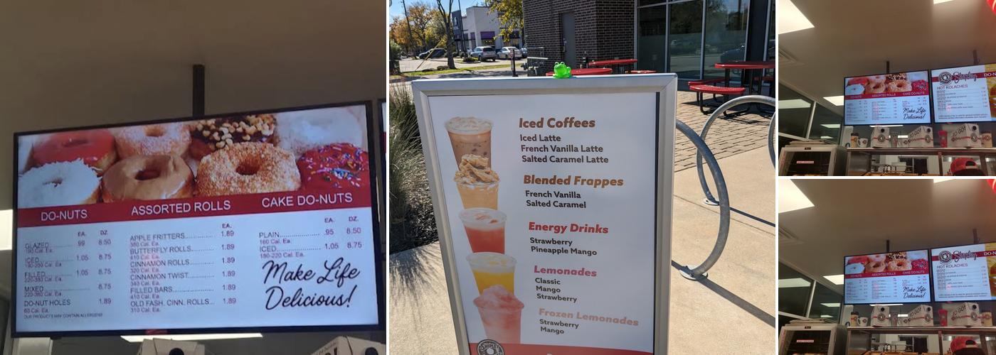 Shipley Do-Nuts Menu