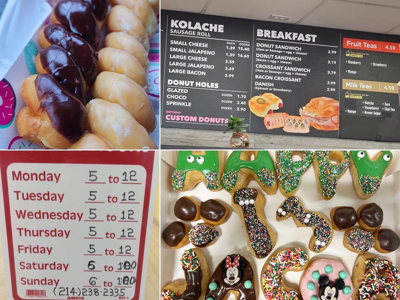 AS Donuts & Boba Tea Menu