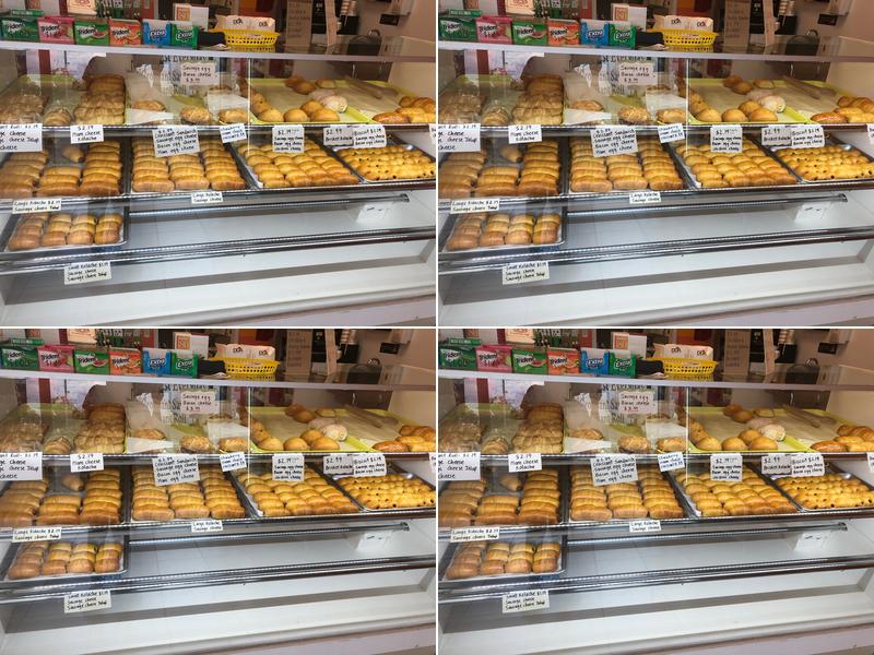 Snowflake Donuts Menu