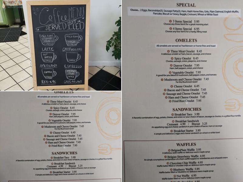 Donut & Cafe Menu