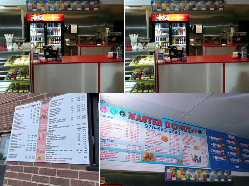 Master Donut Menu