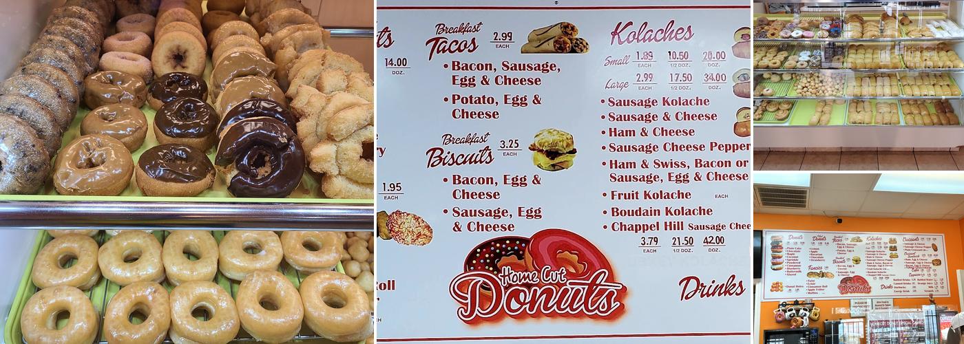 Home Cut Donuts Menu