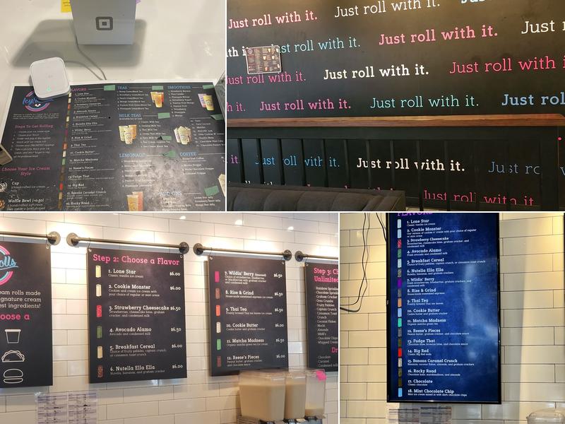 IcyRolls Menu