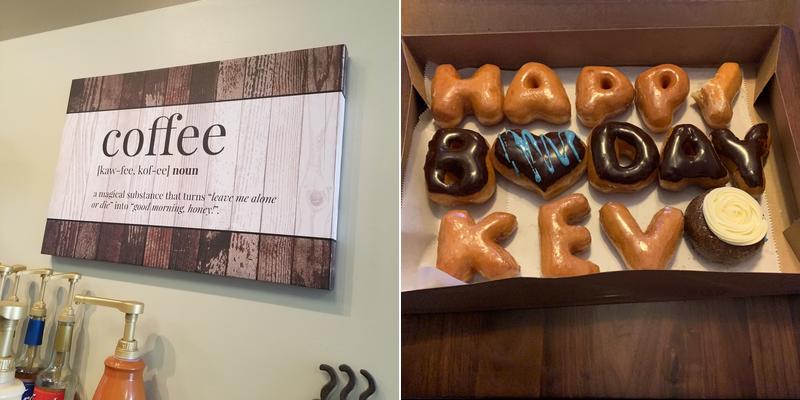 Tigers Den Donuts Menu