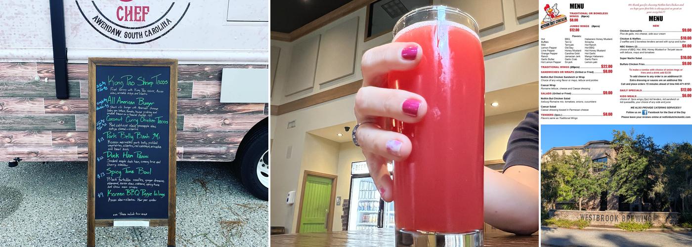 Westbrook Brewing Company Menu