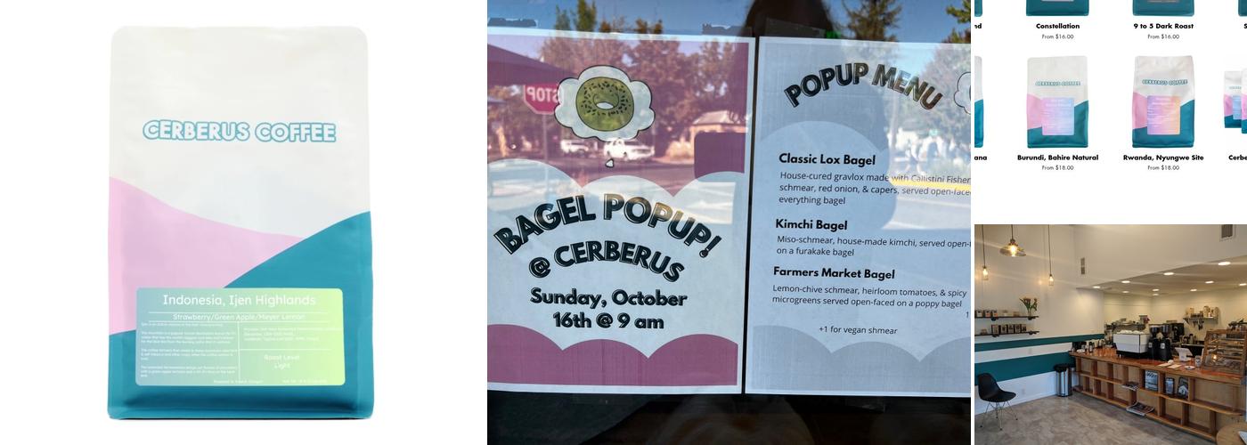 Cerberus Coffee Menu