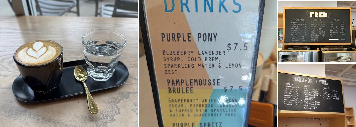 Fred by Broadcast Menu