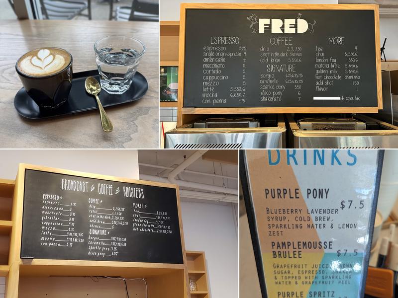 Fred by Broadcast Menu