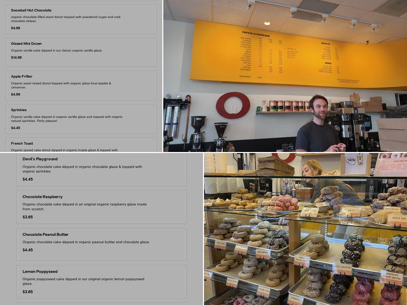 Mighty-O Donuts: 2nd & Madison Menu