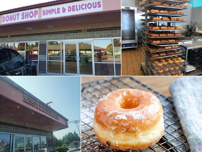 Simple and delicious donut shop